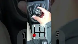 Manual car gear shifting tutorial 