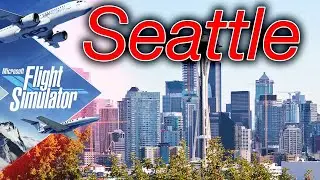 🔴4K Seattle Flight | Microsoft Flight Simulator 2020 [RTX 3090]