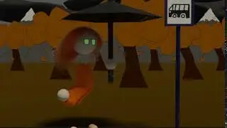 Waiting in Rain - Blender Animation
