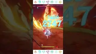 Ayaka Team vs Pyro Regisvine [Genshin Impact]