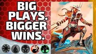 🔴⚪🟢This is Like the Naya Avengers Joinging Up! | MTG Arena Naya Standard Deck Tech