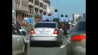 Лошади на Тверской. Лето 2013.
