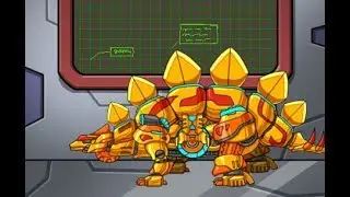 Dino Robot Adventure Stego Gold (Приключение робота динозавра: Золотой Стегозавр) - прохождение игры