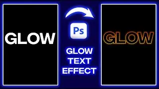 Glowing Text Effect in Photoshop 