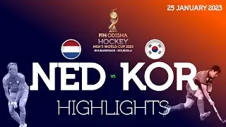 FIH Odisha Hockey Men's World Cup 2023 - Short Highlights : Netherlands vs Korea | 