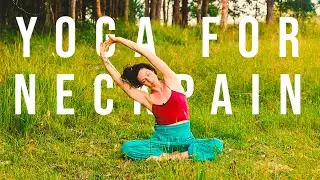 Yoga for Neck & Shoulder Pain Relief - 10 minute Stretches for Neck Pain, Tension, & Soreness