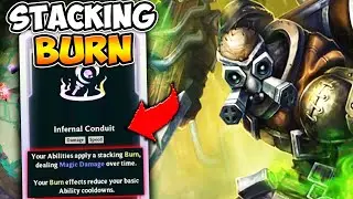THIS AUGMENT WAS MADE FOR SINGED! (INFINITELY STACKING BURN = GG)