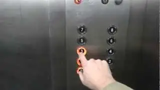Epic reactions to elevator photography: OTIS Touch Sensitive elevators, Shoenberg Pavilion