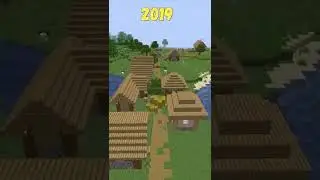 Minecraft Villages evolution 