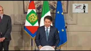 Il premier incaricato Conte: 