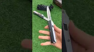 Нож Выкидуха Дамаск, Вацап 89275500276 #охота #video #knife