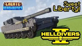 WORKING Bastion Tank (Helldivers) in Create Aeronautics