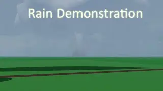 Rain Wrapped Tornado Demonstration (ROBLOX)