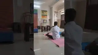 yoga session ☺️ || #ayurveda #trending #ytshorts #shorts