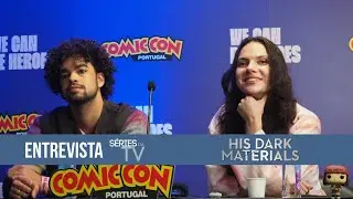 Exclusivo Comic Con Portugal - Entrevista a Dafne Keen e Amir Wilson (His Dark Materials)