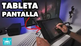 HUION Kamvas Pro 16 de 2.5k / Tableta Gráfica EDICIÓN FOTOGRAFÍA, MONITOR EXTERNO 145% SRGB