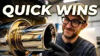 How To Repaint Wipers, Fix Cloudy Headlights & Polish Exhaust Tips  | Saving The S2000 Pt.6