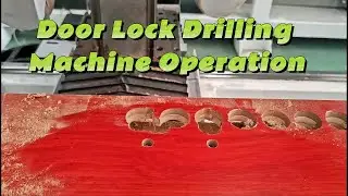 Door Lock Drilling Machine Tutorial