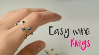 DIY How to make wire rings