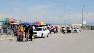 Погранпереход Дустлик-Достук из Узбекистана в Ош