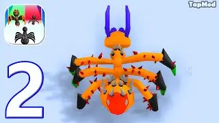 Spider Shoot Run - Gameplay Walkthrough Part 2 Spider Shoot Merge & Run - iOS, Android