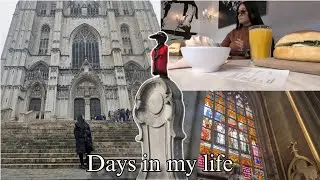 This Cathedral Gave Me Goose Pimples| French Cafe Breakfast Date + Seeing Manneken Pis