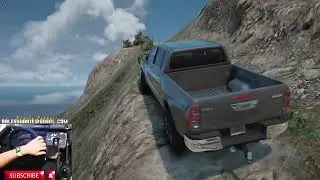 OFF ROADING Toyota Hilux vs Ram 1500 TRX - GTA V PXN V9 Gameplay P.1