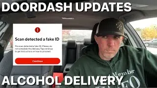 DoorDash Updates Alcohol In App - A Great Week To Dash #doordash #fooddelivery #gigeconomy