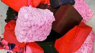 Best of 2024 - Dyed and Pasted Gym Chalk Crush asmr