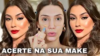 ACERTE NA SUA MAKE DE FIM DE ANO *COMO FAZER MAQUIAGEM CLÁSSICA PARA FESTAS DE FIM DE ANO*