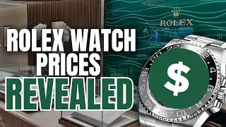 Shocking Updates! Rolex Watch Prices Revealed
