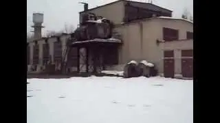 Сжигание обводненного мазута с остатками нефтешлама. Burning watered HFO...