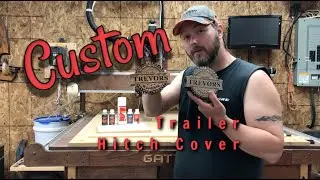 How to make your own custom trailer hitch cover
