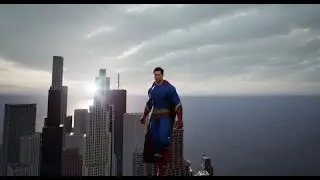 Супермен на Unreal Engine 5