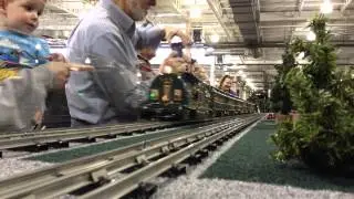 National Toy Train Museum (Train Collector's Association) Passenger Train Runby