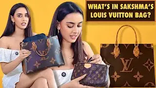 What’s in SAKSHMA’s Louis Vuitton Bag? | Bag secrets revealed