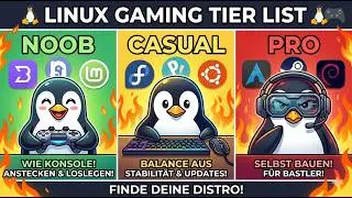 Linux Gaming Tier List: Noob vs. Casual vs. Pro! 🐧🎮