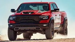 The Hellcat-powered Ram 1500 TRX (702 HP) Ready to fight the F-150 Raptor