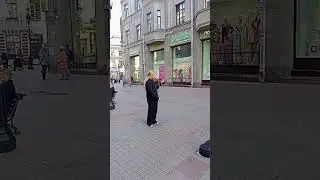 скрипка на Арбате