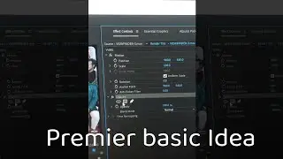 premier basic idea #adobepremierepro