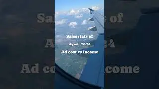 POV: Sales Statistics of April 2024 - Ad Cost vs Income in Instagram | Instagram Ads | Brand Ads |