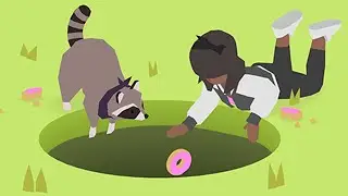 DONUT COUNTY GAMEPLAY || UN MAPACHE Y SU MORRITA🦝