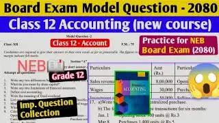 class12 account qsn #class12 #accountancy#modelquestionpaper2023 #neb #reexamnews#shorts#reels