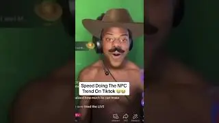Speed Doin The NPC Trend on TikTok 😎