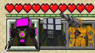 Minecraft PE : FORBIDDEN SKIBIDI TOILET MULTIVERSE MOD in Minecraft Pocket Edition