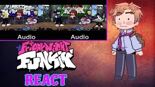 FNF react to CJ & Ruby OG VS New | Starlight Mayhem Rebooted (FNF Mod) HD