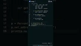Encapsulation in Python 
