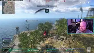 Guy laughs at joke lol