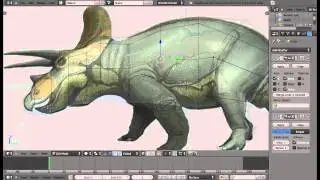Blender 2.6 Game Model. Part 1 - Low-poly