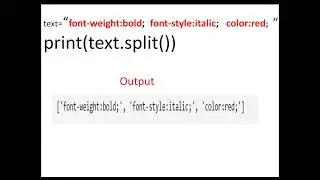Python tutorial for beginners Use of split function in Python